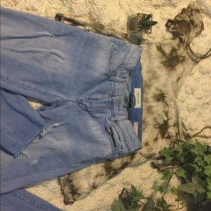 Pacsun light blue skinny jeans